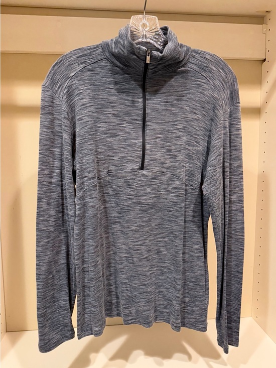 Columbia Tops - Women's Columbia Heathered Gray Performance Quarter-Zip